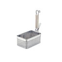 □エムテートリマツ UK18-8パンチング木柄角てぼ/縦型(小) (品番:070438001)(注番3884584)