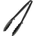 □エムテートリマツ ホームシェフ ナイロン万能トング ブラック (品番:074029001)(注番3886175)