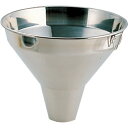 □エムテートリマツ 18-8太口ロート15cm(一斗缶用)金具付 (品番:043005001)(注番3887810)