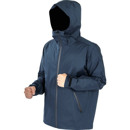 TRUSCO 高耐候・軽量ストレッチレインウェア ネイビー M (品番:TRESWM-NV)(注番3888335) TRUSCO 高耐候・軽量ストレッチレインウェア ネイビー M (品番:TRESWM-NV)(注番3888335)