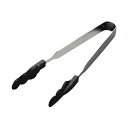 □エムテートリマツ 抗菌耐熱カラートングスリム 小(175mm)ブラック (品番:024114004)(注番3889258)