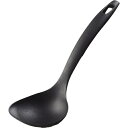 □エムテートリマツ ホームシェフ ナイロンミニアク取りお玉 ブラック (品番:074026001)(注番3892455)