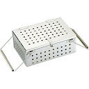 □エムテートリマツ UK18-8パンチングスプーン消毒かご L (品番:070211002)(注番3903687)(4)