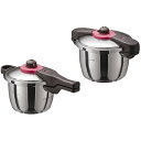 □エムテートリマツ 魔法のクイック料理 両手圧力鍋5.5L 640840 (品番:031780008)(注番3906758)