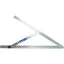 シンワ アルミ自由金 60cm 筋交・角度目盛付 (品番:62662)(注番3979407)