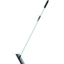 TRUSCO スチールレーキ パイプ柄 12本爪 (品番:TSRP12)(注番4026098)・(送料別途見積り,法人・事業所限定)【大型】