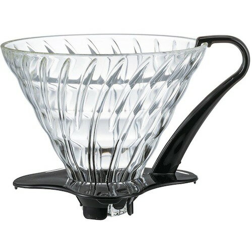 HARIO　V60耐熱ガラスドリッパー　03 （品番:VDGN-03-B）（注番4060880）・（送料別途見積り,法人・事業所限定,直送）