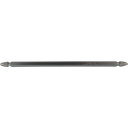 近江 両頭ドライバービット(カムアウト防止仕様) 六角6.35mm 溝9差込 刃先+2 全長150mm FV《10本入》 (品番:V17W-2-150-FV)(...
