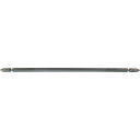 近江 両頭ドライバービット六角6.35mm 溝13差込 刃先+2 全長200mm《10本入》 (品番:V21W-2-200)(注番4061926×10)