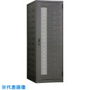 摂津金属工業 サーバーラック SSR2シリーズ ブラック 600×1000×1000 (品番:SSR2-19U60A0VB)(注番4063200)・(送料別途見積り,法人・事業所限定)【大型】(3)