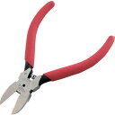 □ベストツール WELL プラスチックニッパー フラット刃(ビニールグリップ付)125mm (品番:WPN-125)(注番4071916)