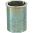 TRUSCO クリンプナット薄頭スチール 板厚3.5 M4X0.7 1000個入 (品番:TBNF-4M35S-C)(注番4089987)