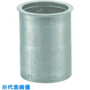 TRUSCO クリンプナット薄頭アルミ 板厚2.5 M6X1 (1000個入) (品番:TBNF-6M25A-C)(注番4097165)
