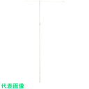 ユニット 桃太郎旗用伸縮ポール 白 (品番:867-69)(注番4126696)・(送料別途見積り,法人・事業所限定)【大型】