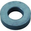 TRUSCO フェライト磁石 丸形・穴あり 外径45mmX厚み10.5mm 1個入 (品番:TF45RA-1P)(注番4151798)