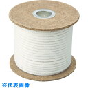 TRUSCO 難燃ロープ6mmX30m (品番:TRNR-630B)(注番4154878)
