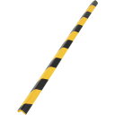 TRUSCO 安心クッションL字型小 黒・黄 10本入り (品番:T10AC-100)(注番4156358)