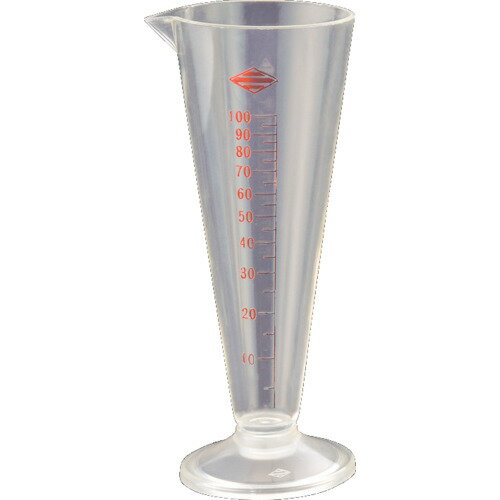サンプラ　メートルグラス　100ml　TPX製 （品番:06506）（注番4182375）