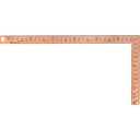 SK 金曲尺 30cm 快段目盛 厚手広巾 ピンクゴールド (品番:PGMT-30CKD)(注番4202444)