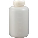サンプラ 帯電防止PEボトル広口 1000ml (品番:25007)(注番4203241)