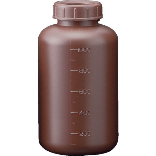 サンプラ　フロロバリア遮光広口瓶　1L （品番:26231）（注番4203275）