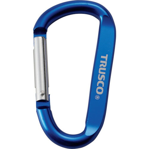 TRUSCO まとめ買い カラビナ 線径8mmX80mm D型 ブルー10個 (品番:TKN880BL10P)(注番4336598)・(送料別途見積り,法人・事業所限定) TRUSCO まとめ買い カラビナ 線径8mmX80mm D型 ブルー10個 (品番:TKN880BL10P)(注番4336598)・(送料別途見積り,法人・事業所限定)