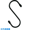 TRUSCO まとめ買い スチールSフック 300mm 黒 60個 (品番:TTSH300BKBOX)(注番4336961)・(送料別途見積り,法人・事業所限定...