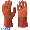 SHOWA 塩化ビニール手袋 まとめ買い 簡易包装ニュービニローブ(10双入) オレンジ LLサイズ (品番:NO610-LL10P)(注番4343239)(4)