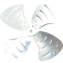 TRUSCO 45cmアルミハネ(軸穴径Φ10mm) (品番:TFBA-45-10A)(注番4344515)