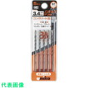 ユニカ コンクリートドリル ノンスリップドリルセット BNタイプ(5本セット) DP5−BN34(品番:DP5-BN34)(JAN:4989270001633)