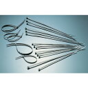 TRUSCO ケーブルタイ幅1.6mm×71mm最大結束φ11耐候性 100本入 (品番:TRCV-0704SW)(注番4506219)