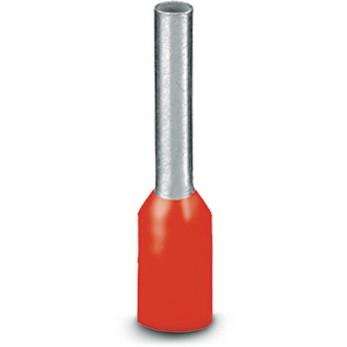 フエニックス　コンタクト　棒端子（フェルール）　赤　14mm 《100個入》（品番:AI1-8RD）（注番4513690×100]