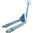 Bishamon ハンドパレットトラック オールステンレス製 均等荷重1500kg フォーク長さ810×幅153×間隔214×高さ(最高)200mm (品番:B...