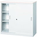 TRUSCO CVAカウンター W1800書庫型ハイカウンター グレー (品番:CVA-18HS-G)(注番4540590)・(送料別途見積り,法人・事業所限定...