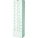 TRUSCO 預かりロッカー2列10段 ダイヤル錠 (品番:KTL210-D)(注番4540735)・(法人・事業所限定,直送元)