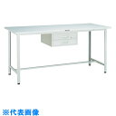 TRUSCO 軽荷重立作業台(300kg)HAE型 1200X750XH900 2段引出付 ホワイト色 (品番:HSAE-1200F2-W)(注番4544668)・(法人・事業所限定,直送元)(3)