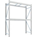 TRUSCO パレットラック1トン2300X900XH3000 2段 単体 (品番:1D-30B23-09-2)(注番4591577)・(送料別途見積り,法人・...