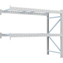 TRUSCO 重量パレットラック2トン2300×1000×H2000 2段 連結 (品番:2D-20B23-10-2B)(注番4591844)・(送料別途見積り...