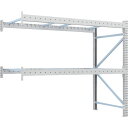TRUSCO 重量パレットラック2トン2300×1100×H2000 2段 連結 (品番:2D-20B23-11-2B)(注番4591861)・(送料別途見積り...
