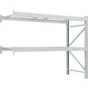 TRUSCO 重量パレットラック2トン2500×1000×H2000 2段 連結 (品番:2D-20B25-10-2B)(注番4591909)・(送料別途見積り...