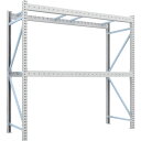 TRUSCO 重量パレットラック2トン2500×900×H2500 2段 単体 (品番:2D-25B25-09-2)(注番4591992)・(送料別途見積り,法...