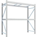 TRUSCO 重量パレットラック2トン2500×1000×H2500 2段 単体 (品番:2D-25B25-10-2)(注番4592018)・(送料別途見積り,...