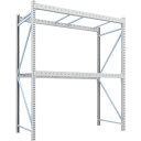 TRUSCO パレットラック2トン用2500X1100XH3000 2段 単体 (品番:2D-30B25-11-2)(注番4592158)・(送料別途見積り,法...