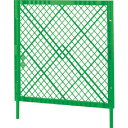 サンコー 工事用フェンス プラスチックフェンスN-2(脚付きセット) 80517401 グリーン 緑 (品番:N-2-GN)(注番4593685)