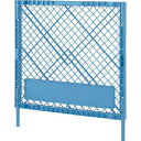 サンコー 工事用フェンス プラスチックフェンスN-3(脚付きセット) 804736 ブルー 青 (品番:N-3-B)(注番4593715)