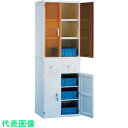 新光 塩ビ薬品庫EY-600上段 (品番:EY-600A)(注番4599781)・(送料別途見積り,法人・事業所限定)【大型】