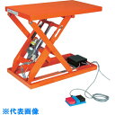 TRUSCO テーブルリフト500kg(電動Bねじ100V)800×1200mm (品番:HDL-L50812V-12)(注番4643712)・(法人・事業所限...