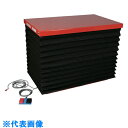 TRUSCO スーパーFAリフター1000kg 電動式 1200X650 蛇腹付 (品番:HFA-100-0612J)(注番4643992)・(法人・事業所限定...