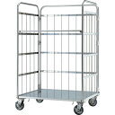 テックサス ロールボックスパレット 1100x800 SUSφ150ゴム車 (品番:MC-4D)(注番4651090)・(法人・事業所限定,直送元)