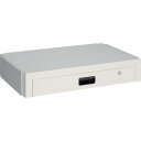 TRUSCO ツールワゴン ドルフィン用引出 1段 750X500 ホワイト (品番:DLWS-75V-W)(注番4688325)(4)